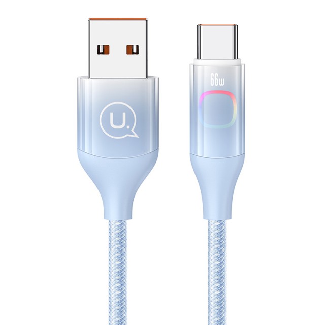 USAMS καλώδιο USB-C σε USB US-SJ636, 66W, 1.2m, μπλε