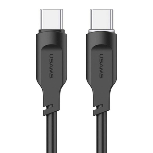 USAMS καλώδιο USB-C σε USB-C US-SJ567, 100W PD, 1.2m, μαύρο