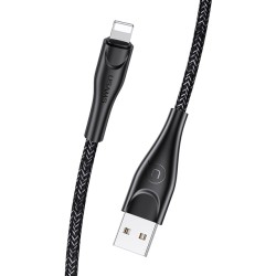 USAMS καλώδιο Lightning σε USB US-SJ391, 10W, 1m, μαύρο