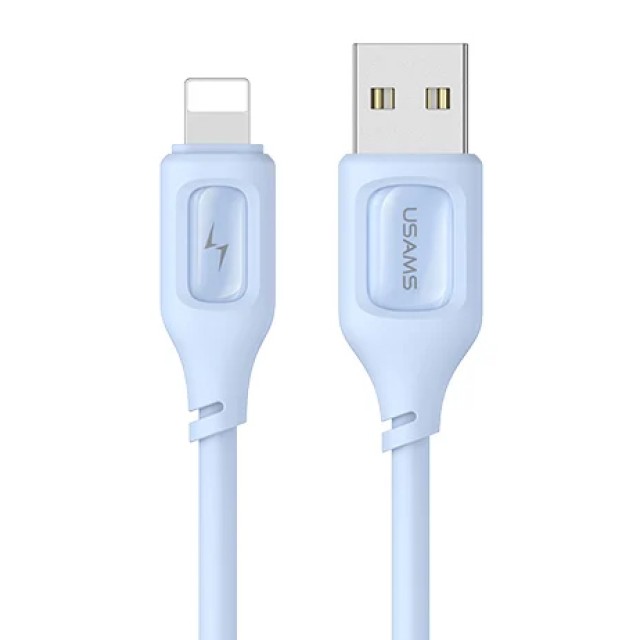 USAMS καλώδιο Lightning σε USB US-SJ618, 12W, 1m, μπλε