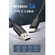 CABLETIME καλώδιο USB-C σε USB CT-CMAMN1, 15W, 480Mbps, 2m, μπλε