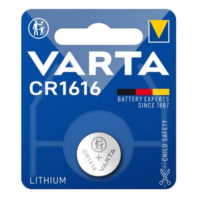 VARTA μπαταρία λιθίου CR1616, 3V, 1τμχ