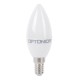 OPTONICA LED λάμπα candle C37 1430, 8W, 2700K, 710lm, E14