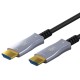 GOOBAY καλώδιο HDMI 2.1 65559 με Ethernet, 8K/60Hz, 48 Gbps, 20m, μαύρο