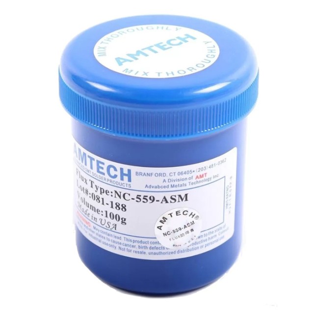 AMTECH flux πάστα συγκόλλησης AMT-559-100, 100g