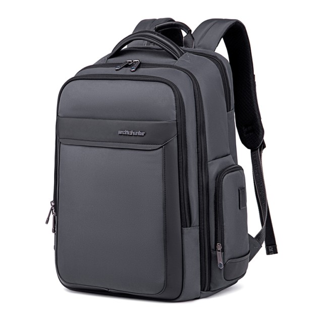 ARCTIC HUNTER τσάντα πλάτης B00544 με θήκη laptop 17", 40L, USB, γκρι