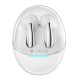 CELEBRAT earphones με θήκη φόρτισης W51, True Wireless, Φ13mm, λευκά