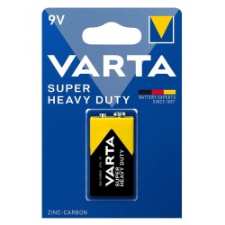 VARTA μπαταρία Zinc Carbon Super Heavy Duty, 9V, 1τμχ