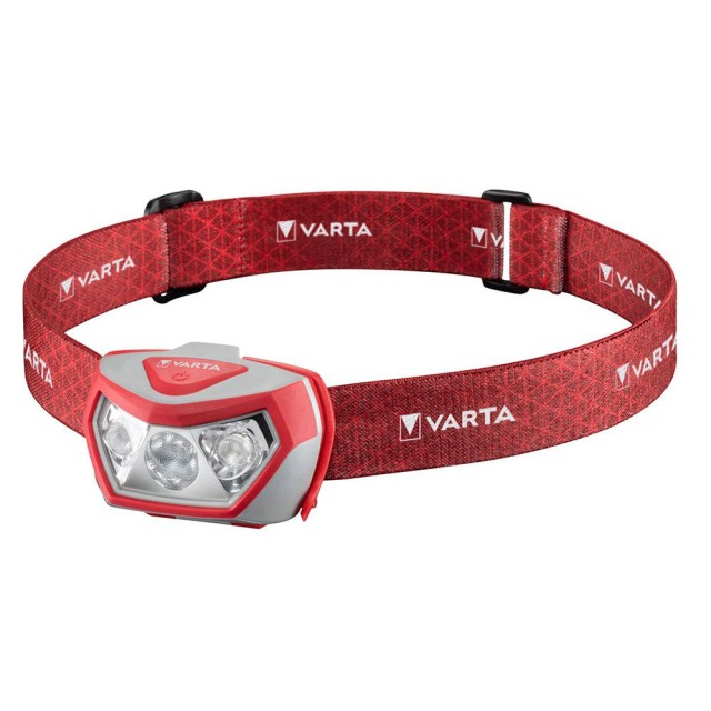 VARTA LED φακός κεφαλής Outdoor Sports H20 Pro, 200lm, IPX4, κόκκινος