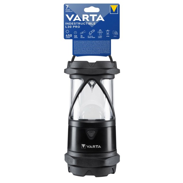 VARTA LED φορητό φανάρι Indestructible L30 Pro, 450lm, IP67