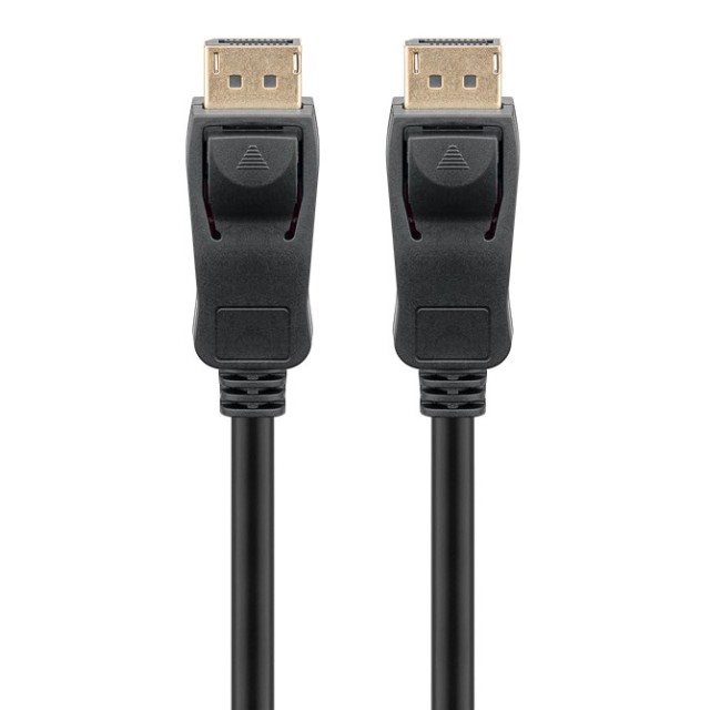 GOOBAY καλώδιο DisplayPort 65808 Certified, 8K/60Hz 32.4 Gbps, 1m, μαύρο