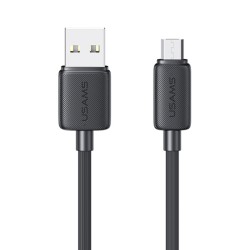 USAMS καλώδιο micro USB σε USB US-SJ690, 10W, 480Mbps, 1m, μαύρο