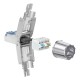 GOOBAY βύσμα RJ45 65939, CAT 6A STP, tool-free, ασημί