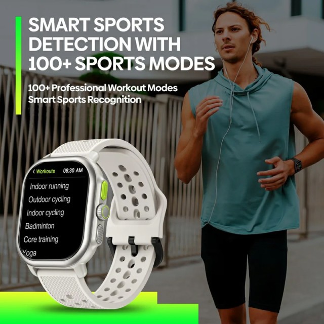 ZEBLAZE smartwatch Beyond 3 Pro, heart rate, 2.15" AMOLED, GPS, μαύρο