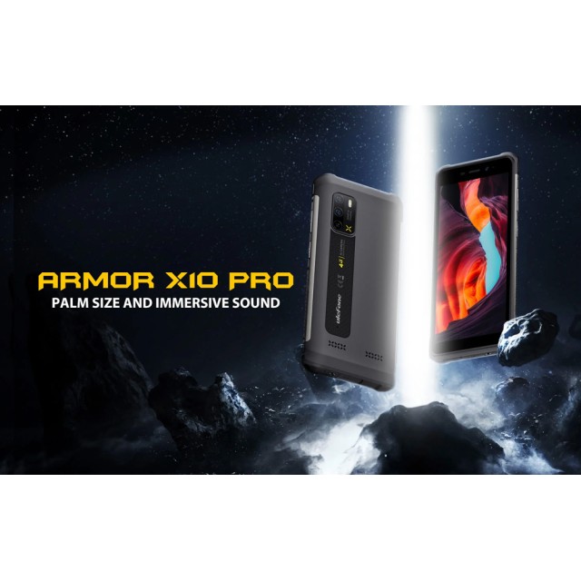 ULEFONE smartphone Armor X10 Pro, 5.45" 4/64GB 5180mAh, IP68/IP69K, γκρι