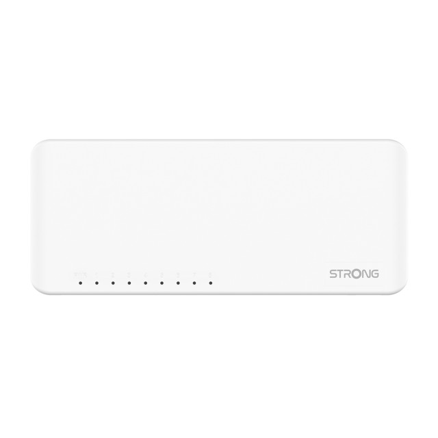 STRONG switch SW8000P, 8x Gigabit θύρες, 1000Mbps