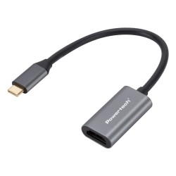 POWERTECH αντάπτορας USB-C σε HDMI CAB-UC086, 4K/60Hz, γκρι