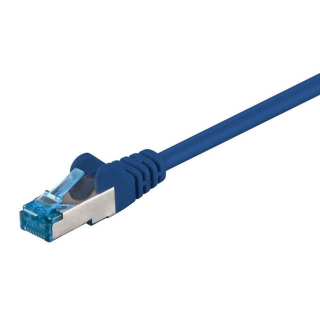 GOOBAY καλώδιο δικτύου 93812, CAT 6A S/FTP, 500 MHz, CU, 5m, μπλε