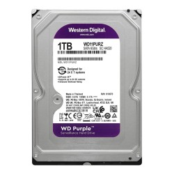 WD σκληρός δίσκος 3.5" Purple Surveillance 1TB, 256MB, 5400RPM, SATA III