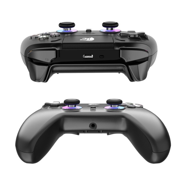 ROAR ασύρματο gamepad RR-0023, Switch/PS4/PC/iOS/Android, Bluetooth, μαύρο