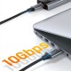 CABLETIME καλώδιο USB-C σε USB CT-AMCMG2, 60W, 10Gbps, 1m, μαύρο CABLETIME καλώδιο USB-C σε USB CT-AMCMG2, 60W, 10Gbps, 1m, μαύρο