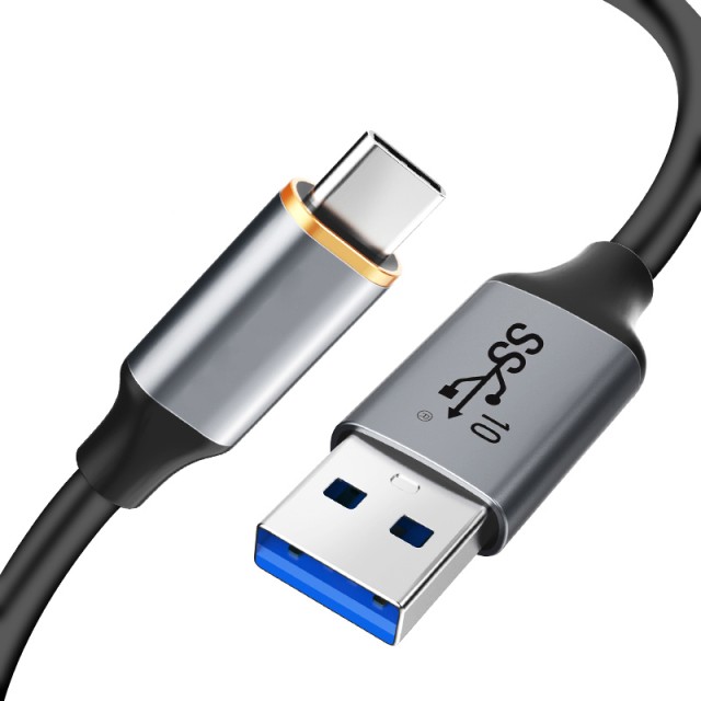 CABLETIME καλώδιο USB-C σε USB CT-AMCMG2, 60W, 10Gbps, 1m, μαύρο CABLETIME καλώδιο USB-C σε USB CT-AMCMG2, 60W, 10Gbps, 1m, μαύρο
