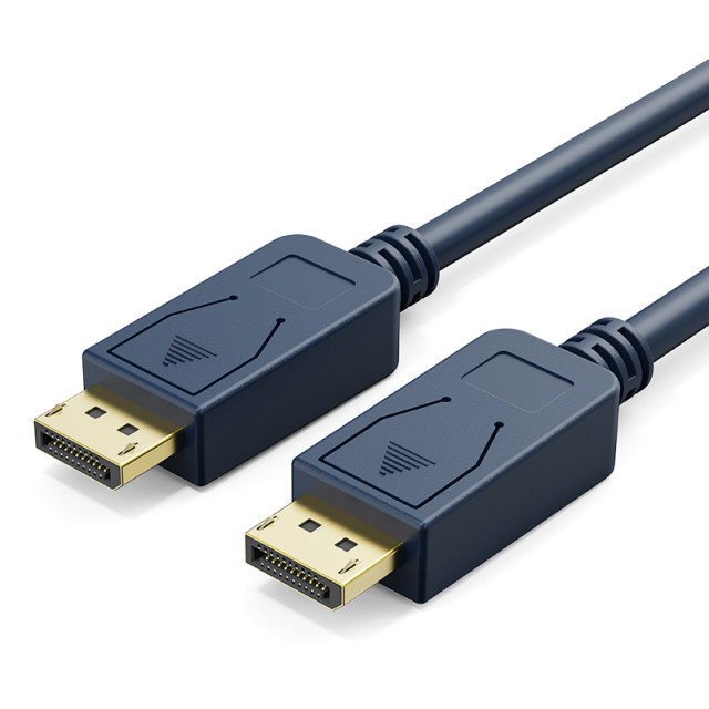 CABLETIME καλώδιο DisplayPort CT-01G, 4K/60Hz, 21.6 Gbps, 1.8m, μπλε