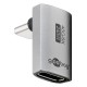 GOOBAY αντάπτορας USB-C 74442, γωνιακός 90°, USB4, 240W, 40Gbps, 8K, γκρι