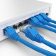 POWERTECH καλώδιο δικτύου CAB-N390, Cat 6 U/UTP, CCA, 250Hz, 0.50m, μπλε