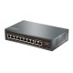 LONGSE PoE switch HT82GA με 8x LAN & 2x WAN θύρες, 10/100/1000Mbps