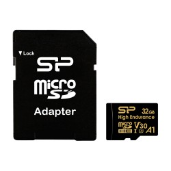 SILICON POWER κάρτα μνήμης microSDHC High Endurance, 32GB, Class 10 UHS-I U3 A1 V30