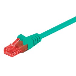 GOOBAY καλώδιο δικτύου 68400, CAT 6 U/UTP, CCA, 250MHz, 2m, πράσινο