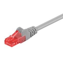 GOOBAY καλώδιο δικτύου 72576, CAT 6 U/UTP, CCA, 250MHz, 3m, γκρι