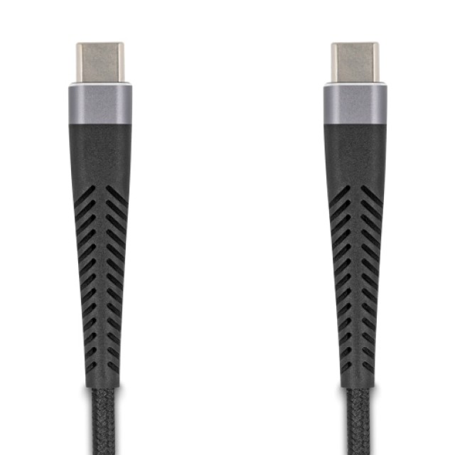 DELOCK καλώδιο USB-C 81124, 60W, 480Mbps, 1m, μαύρο