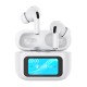 CELEBRAT earphones με θήκη φόρτισης W63, οθόνη αφής, TWS, ANC, 13mm, 30/360mAh, λευκό CELEBRAT earphones με θήκη φόρτισης W63, οθόνη αφής, TWS, ANC, 13mm, 30/360mAh, λευκό
