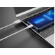 CELEBRAT καλώδιο USB-C σε USB CB-31A, 15W, 480Mbps, 1m, λευκό