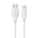 CELEBRAT καλώδιο USB-C σε USB CB-31A, 15W, 480Mbps, 1m, λευκό