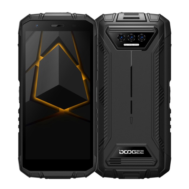 DOOGEE smartphone S41T, 5.5", 4/64GB, 6300mAh, IP68/IP69K, μαύρο