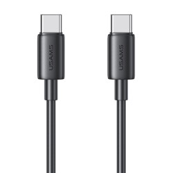 USAMS καλώδιο USB-C US-SJ711, 60W, 480Mbps, 1m, μαύρο