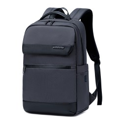 ARCTIC HUNTER τσάντα πλάτης B00671 με θήκη laptop 15.6", 16L, γκρι