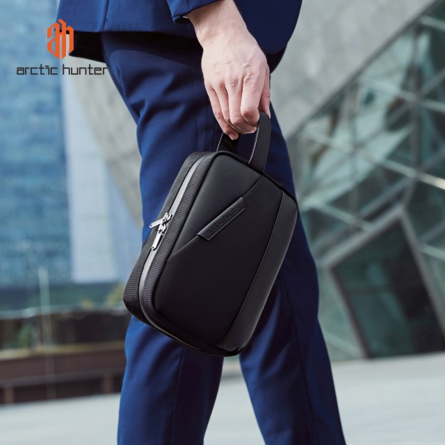 ARCTIC HUNTER τσάντα χειρός K00691, 2.7L, μαύρη ARCTIC HUNTER τσάντα χειρός K00691, 2.7L, μαύρη