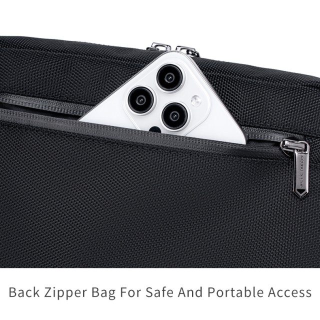 ARCTIC HUNTER τσάντα χειρός K00691, 2.7L, μαύρη ARCTIC HUNTER τσάντα χειρός K00691, 2.7L, μαύρη