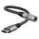 GOOBAY αντάπτορας USB-C σε 3.5mm 74056, γκρι