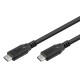 GOOBAY καλώδιο USB-C 74185, USB4, 240W, 40Gbps, 8K/60Hz, 1.8m, μαύρο GOOBAY καλώδιο USB-C 74185, USB4, 240W, 40Gbps, 8K/60Hz, 1.8m, μαύρο