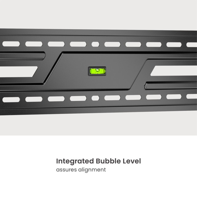 POWERTECH επιτοίχια βάση PT-1369 για τηλεόραση 43-100", έως 75kg, fixed