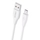 CELEBRAT καλώδιο micro USB σε USB CB-31, 15W, 480Mbps, 1m, λευκό CELEBRAT καλώδιο micro USB σε USB CB-31, 15W, 480Mbps, 1m, λευκό