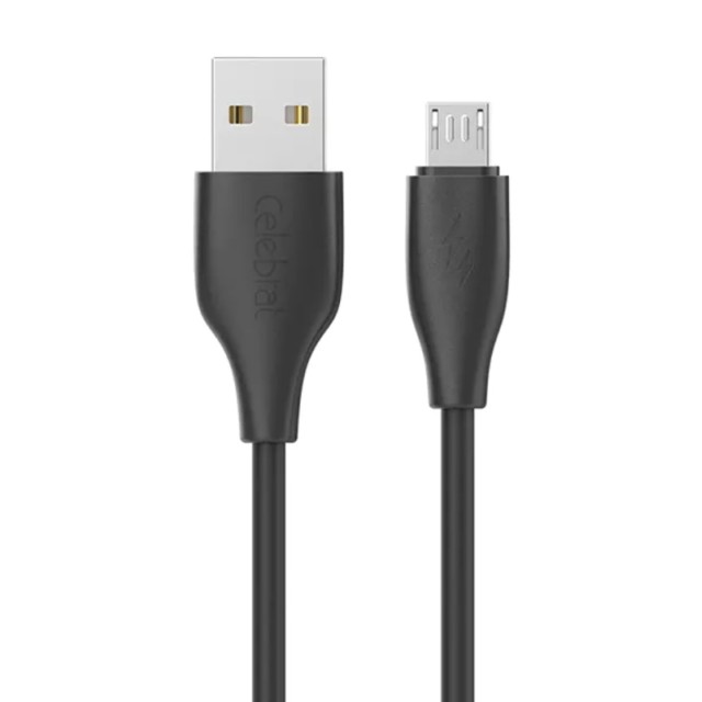 CELEBRAT καλώδιο micro USB σε USB CB-31, 15W, 480Mbps, 1m, μαύρο CELEBRAT καλώδιο micro USB σε USB CB-31, 15W, 480Mbps, 1m, μαύρο
