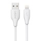 CELEBRAT καλώδιο Lightning σε USB CB-31, 15W, 480Mbps, 1m, λευκό CELEBRAT καλώδιο Lightning σε USB CB-31, 15W, 480Mbps, 1m, λευκό