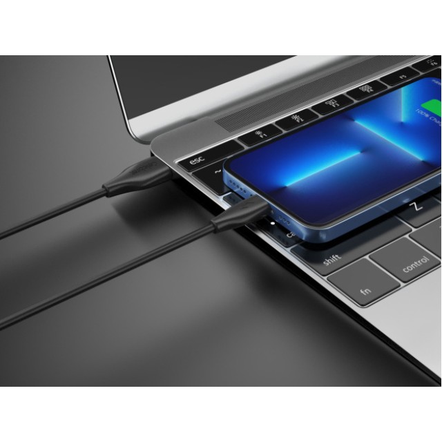 CELEBRAT καλώδιο Lightning σε USB CB-31, 15W, 480Mbps, 1m, μαύρο