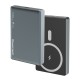 POWERTECH power bank PT-1377, 10000mah, magnetic wireless, 20W, γκρι POWERTECH power bank PT-1377, 10000mah, magnetic wireless, 20W, γκρι